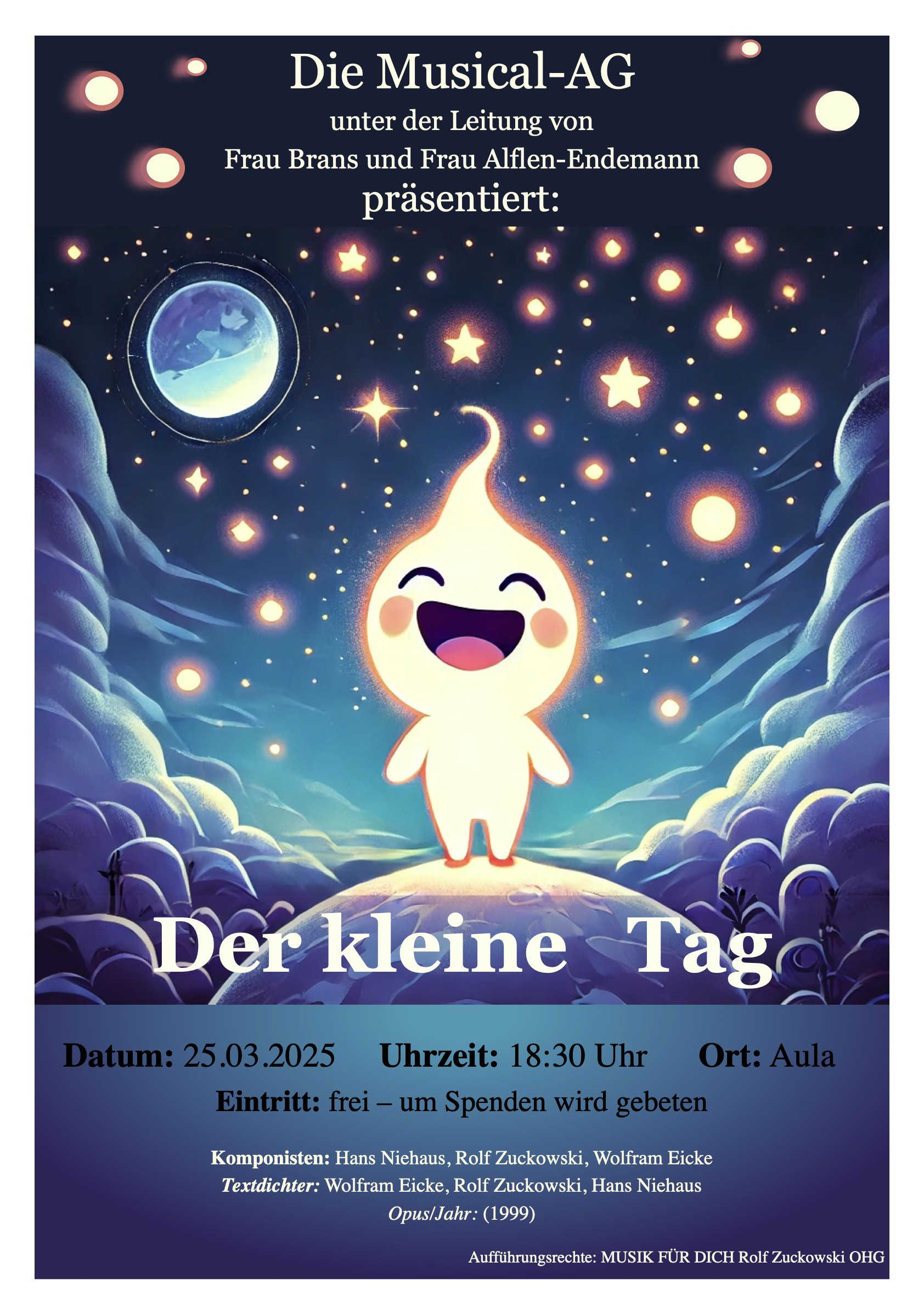 Plakat der kleine Tag klein