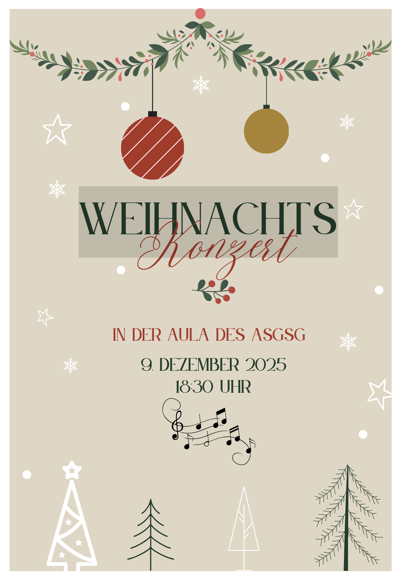 2025 12 03 Weihnachtskonzert Einladung