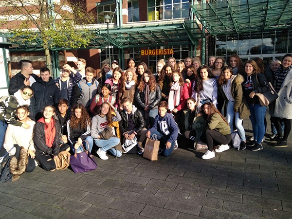 2017 10 06 Gruppenfoto Spanienaustausch 2017 600